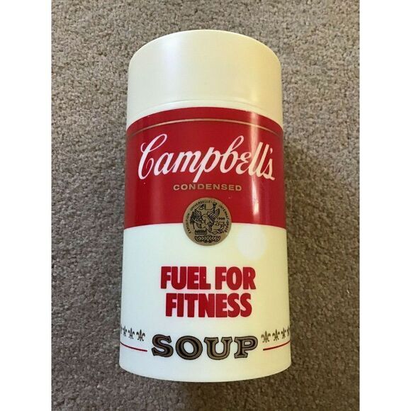 CAMPBELL'S FUEL FOR FITNESS SOUP IS GOOD FOOD THERMOS - Picture 1 of 6